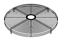 Cód. LDR com flange - A flange é um opcional que pode ser solicitado para todos os modelos de grade.