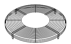 Cód. LDR com vão central - O vão central é um opcional para todos os modelos de grade sem flange.