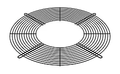 Cód. PDR com vão central - O vão central é um opcional para todos os modelos de grade sem flange.